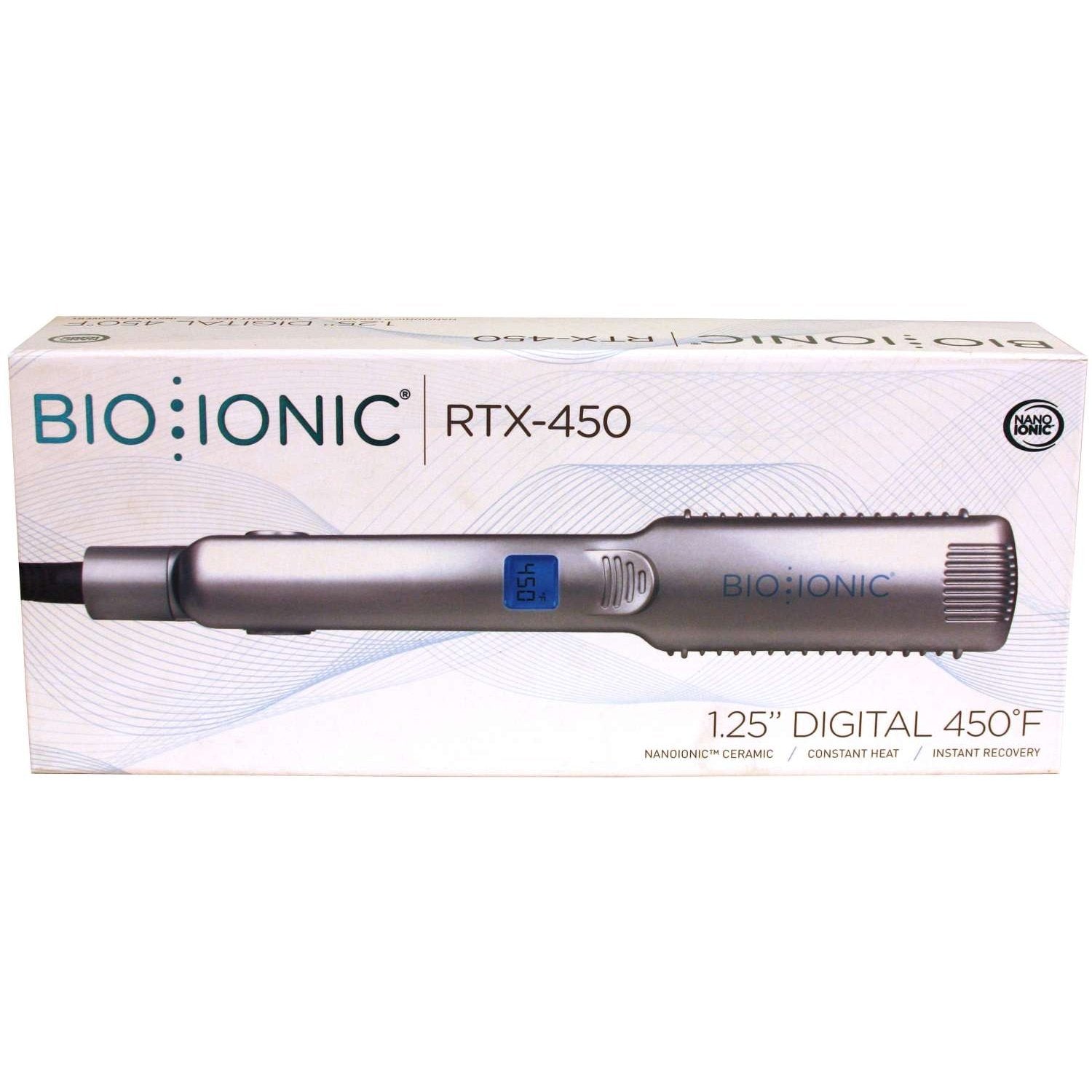 Bio Ionic Digital RTX450 Flat Iron 1-1/4” – Smooth, Sleek, and Salon-Quality Hair Bio Ionic Digital RTX450 Flat Iron 1-1/4” – Smooth, Sleek, and Salon-Quality Hair