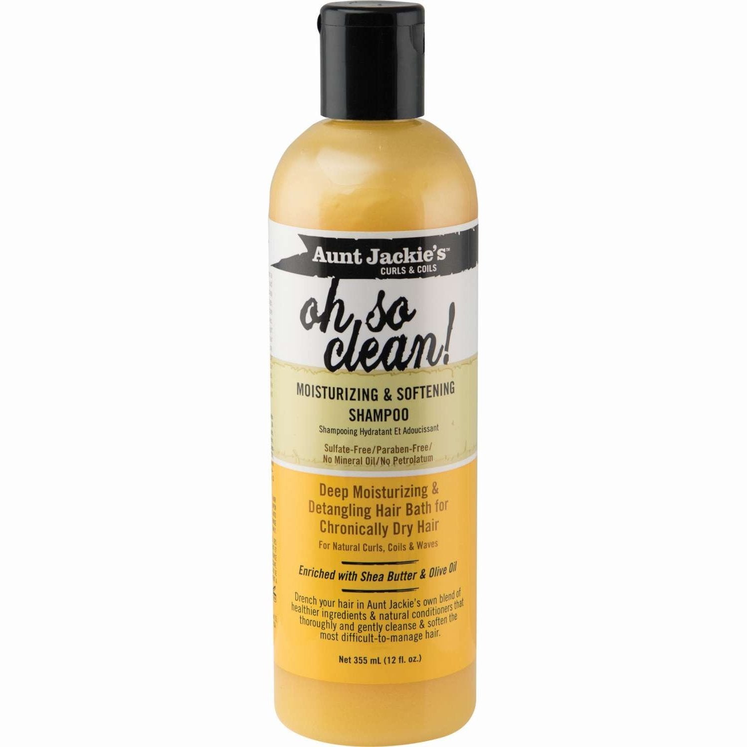 Aunt Jackie’s Oh So Clean Shampoo 12 oz. Aunt Jackie’s Oh So Clean Shampoo 12 oz.