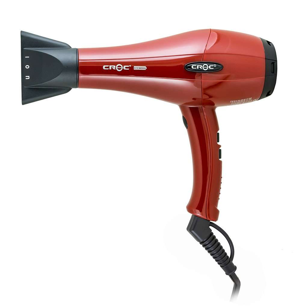 Croc Hybrid Blow Dryer - Red Croc Hybrid Blow Dryer - Red