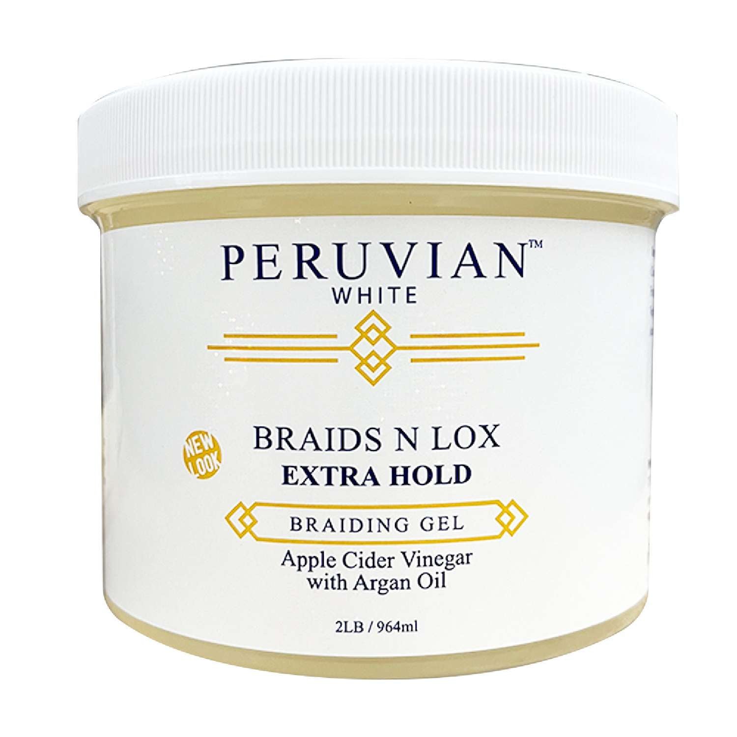 Peruvian White Braids N Lox Argan 32 Oz Peruvian White Braids N Lox Argan 32 Oz
