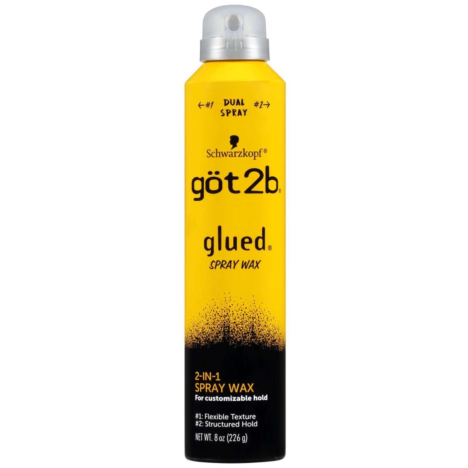Got2B Glued 2-in-1 Spray Wax – Extreme Hold & Shine for Flawless Styles Got2B Glued 2-in-1 Spray Wax – Extreme Hold & Shine for Flawless Styles