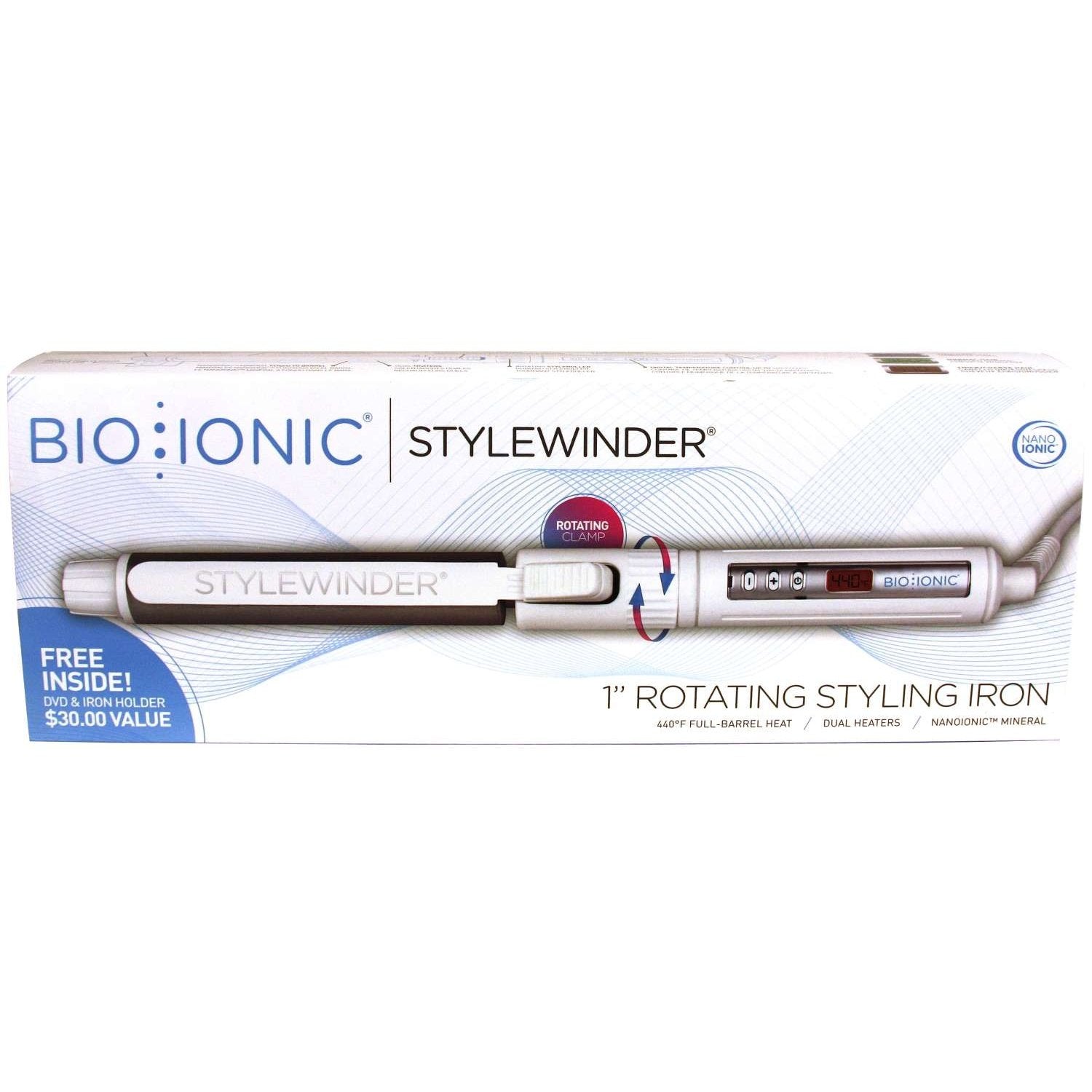 Bio Ionic StyleWinder Rotating Curling Iron – 1” Bio Ionic StyleWinder Rotating Curling Iron – 1”