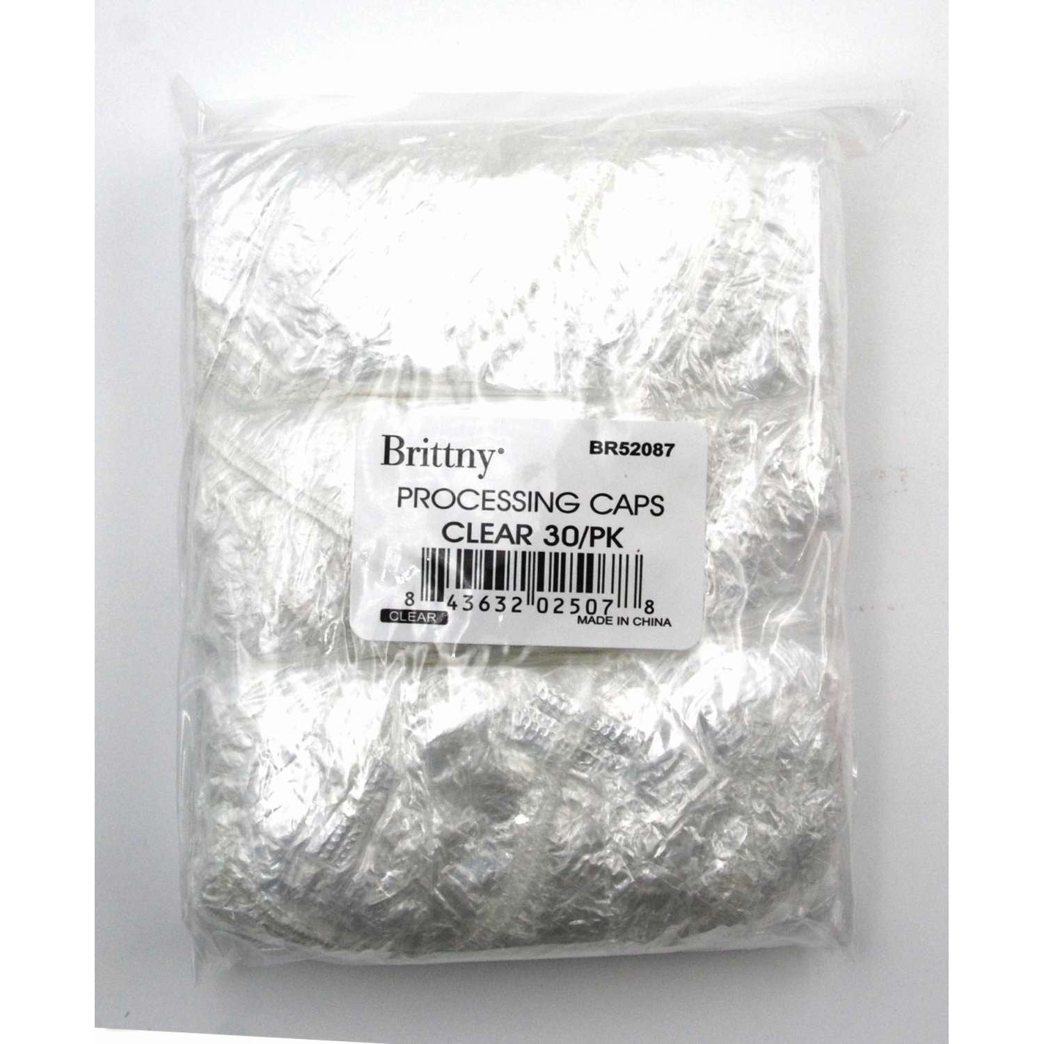 Brittny Clear Processing Caps – 30 Pack Brittny Cap Processing Clear 30Pk