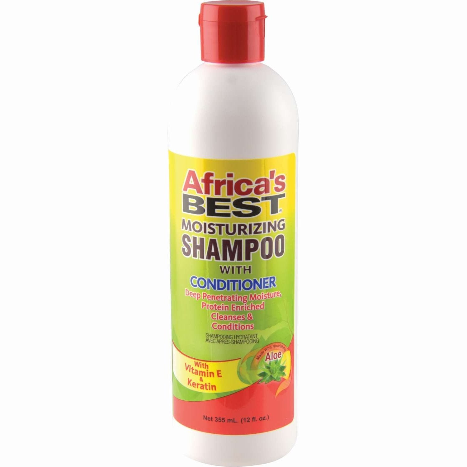 Africa’s Best Moisturizing Shampoo with Conditioner – 2-in-1 Hydrating Cleanser for Soft, Healthy Hair Africa’s Best Moisturizing Shampoo with Conditioner – 2-in-1 Hydrating Cleanser for Soft, Healthy Hair