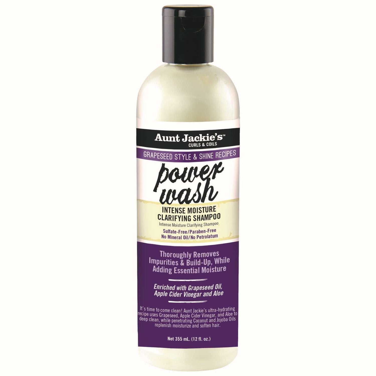 Aunt Jackies Grapeseed Power Wash Shampoo Aunt Jackies Grapeseed Power Wash Shampoo