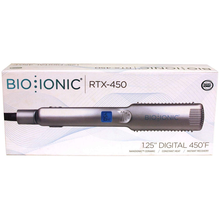 Bio Ionic Digital RTX450 Flat Iron 1-1/4” – Smooth, Sleek, and Salon-Quality Hair