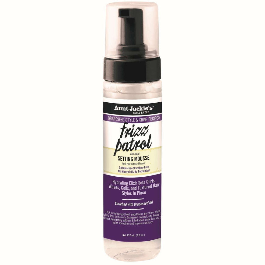 Aunt Jackie’s Grapeseed Frizz Patrol – Smooth, Control & Shine Hair