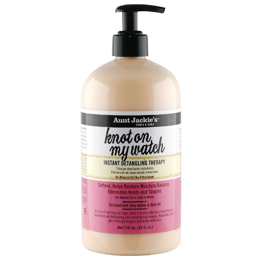 Aunt Jackie’s Knot On My Watch Detangler 24 oz – Smooth, Hydrate & Detangle Hair