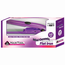 J2 Hair Tools Flat Iron Mini Purple – Compact, Powerful, & Perfect for On-the-Go Styling