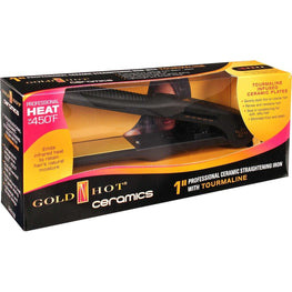 Gold N Hot Flat Iron Ceramic Tourmaline – Sleek, Smooth, Salon-Quality Hair