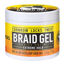 All Day Locks Braid Gel by Hairobics – Maximum Hold, Smooth Finish & Long-Lasting Style