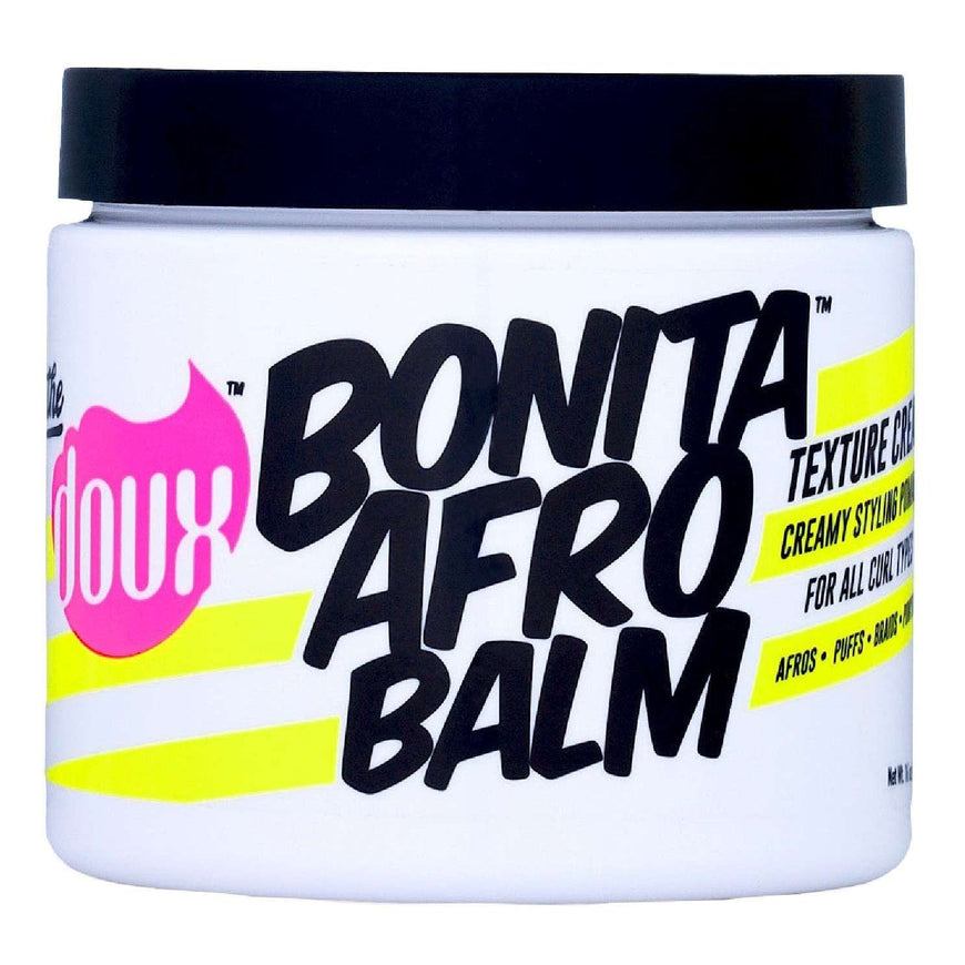 The Doux Bonita Afro Balm Texture Cream 16 oz – Define, Moisturize & Enhance Curls