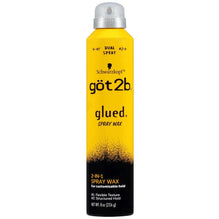 Got2B Glued 2-in-1 Spray Wax – Extreme Hold & Shine for Flawless Styles