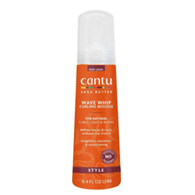 Cantu Shea Butter Wave Whip Curling Mousse – Define, Hydrate & Enhance Waves & Curls
