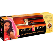 Gold N Hot Marcel Iron 5/8” – Professional Heat Styling for Sleek, Defined Curls