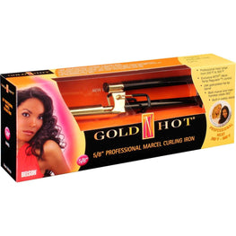 Gold N Hot Marcel Iron 5/8” – Professional Heat Styling for Sleek, Defined Curls