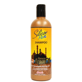 Silicon Mix Argan Shampoo – Deeply Moisturizing & Strengthening for Healthy, Shiny Hair